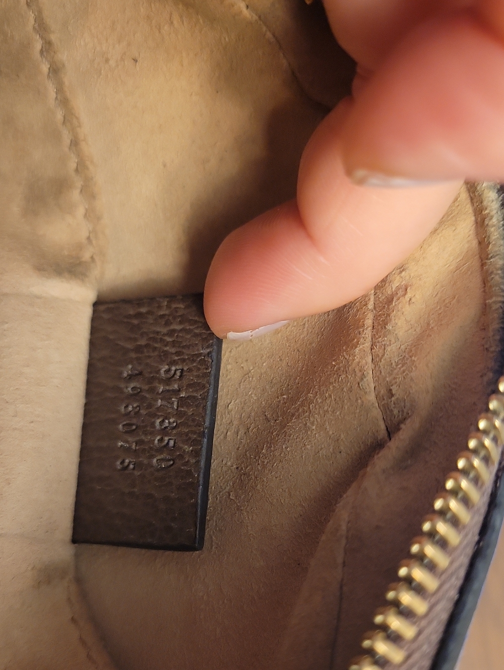 Gucci Brown Monogram Crossbody Bag with Signature Web Stripe - Picture 13 of 16